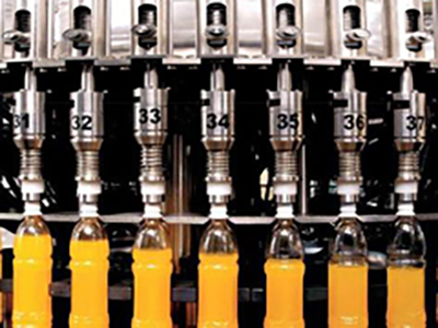 饮料罐装机夹持机构