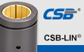 CSB®LIN-11R封闭式塑料直线轴承