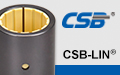 CSB®LIN-12R短型塑料直线轴承