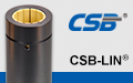 CSB®LIN-12RL加长型塑料直线轴承