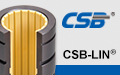 CSB®LIN-11RSK开口调心塑料直线轴承