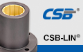 CSB®LIN-11RF圆法兰塑料直线轴承