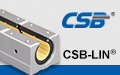 CSB®LIN-11GKL加长型开口直线轴承座