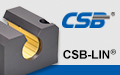 CSB®LIN-11BK开口型直线滑块轴承
