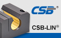 CSB®LIN-11BKE开口可调节直线滑块轴承