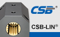 CSB®LIN-12QBL 加长型塑料直线轴承座