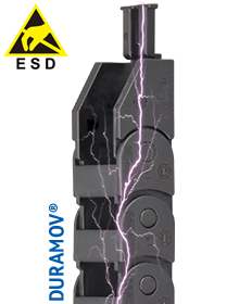 抗静电微型电缆拖链C01E