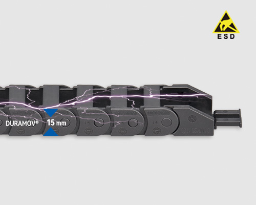 C01E.15抗静电微型电缆拖链