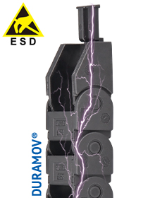 C21E.20抗静电可打开微型电缆拖链