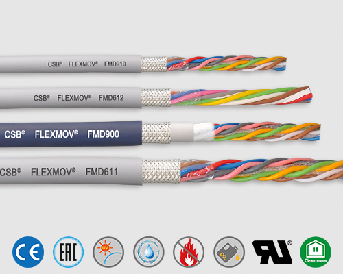 高柔性拖链数据电缆FMD