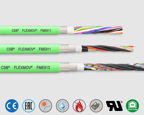 高柔性拖链测量电缆FME