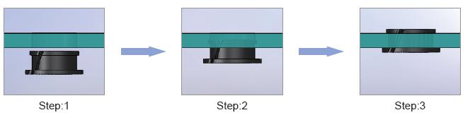 PCB塑料卡箍轴承 PCB塑料卡箍轴承