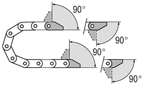 微型可打开电缆拖链特殊配置 微型可打开电缆拖链特殊配置