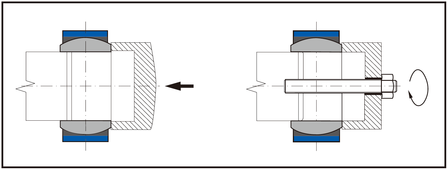 向心关节轴承安装 向心关节轴承